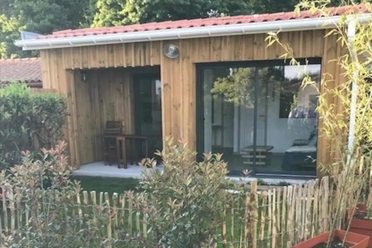 Charmante Cabane Bois Gujan-Mestras Eksteriør billede